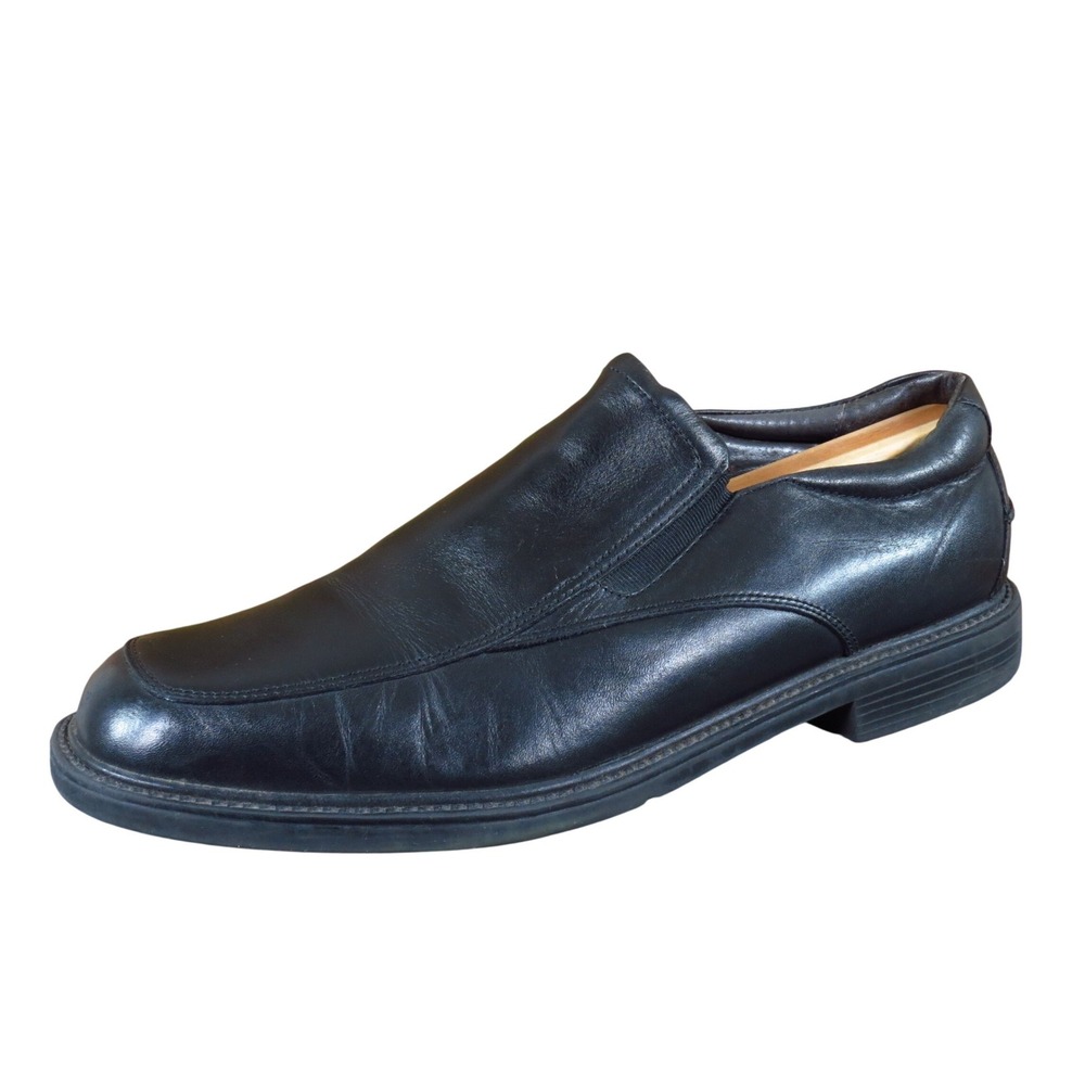 Nunn Bush 81065-01 Mens Slip On‎ Loafer Size 11 Business Casual Black Leather